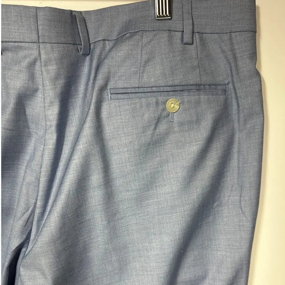 Lauren Ralph Lauren Men's Neville Dress Trouser Pants Blue Size 40W x 30L Golf